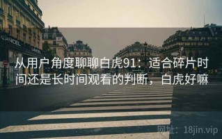 从用户角度聊聊白虎91：适合碎片时间还是长时间观看的判断，白虎好嘛