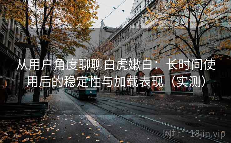 从用户角度聊聊白虎嫩白:长时间使用后的稳定性与加载表现(实测)-第2张图片 从用户角度聊聊白虎嫩白:长时间使用后的稳定性与加载表现(实测)-第2张图片